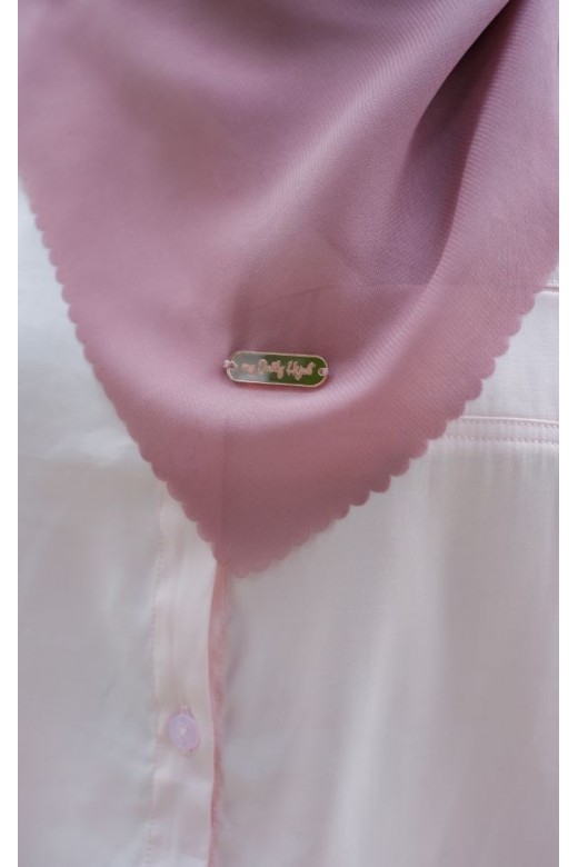 Hijab Segi 4 Double Haikon Lasercut Taro